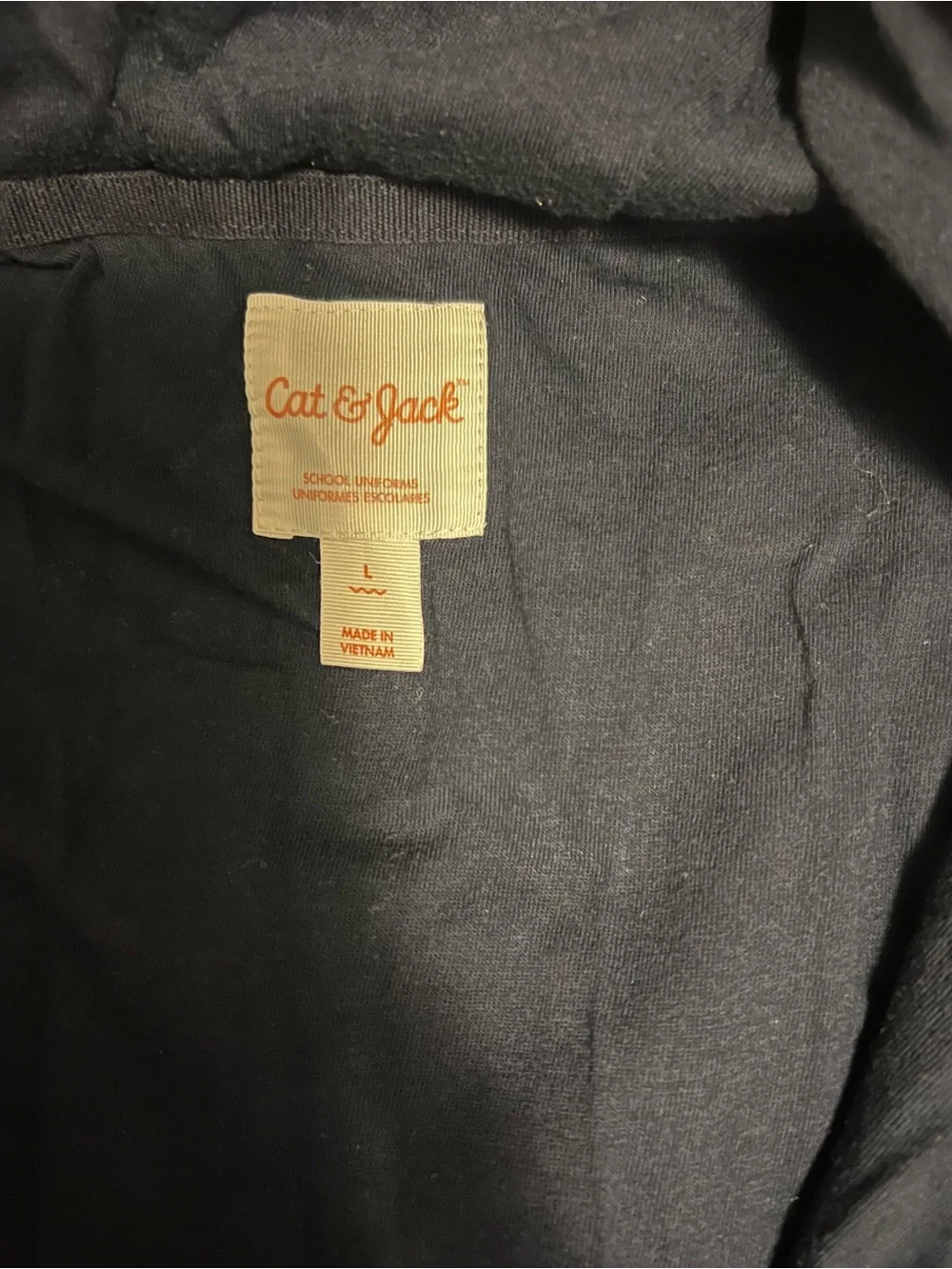 Cat and Jack Uniform Hooded Windbreaker Jacket